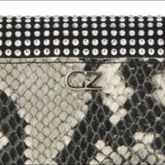 giuseppe zanotti NIB python leather&crystal wallet - Picture 4 of 6